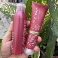 Bộ gội xả Ogenex Kit Inebrya khôi phục và bảo vệ tóc trong quá trình nhuộm màu - TN