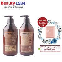 Bộ Gội + Xả phục hồi siêu mượt tóc TopHaneda Hair Artist Collagen 500ml/chai