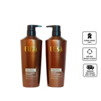 Bộ gội xả phục hồi tóc Elisa Collagen & Argan Oil