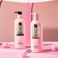 Bộ gội xả siêu dưỡng kích thích mọc tóc Alastine Collagen Volume Care 10X Sampoo 680ml