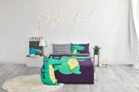 Bộ gồm ga chun mỏng 1m2*2m + chăn đông (liền ruột và vỏ) 157*227cm + 2 gối như ảnh