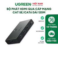 Bộ gộp 3 trong 1 HDMI 2.0 3 cổng HDMI kết nối 4K HD, hỗ trợ 3D UGREEN CM188 50709 | Bảo hành 18 Tháng 1 đổi 1