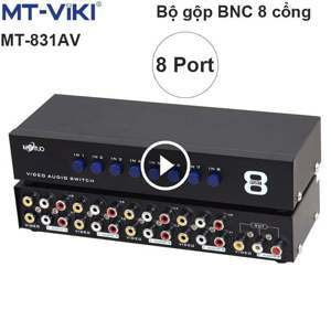 Bộ gộp AV 8 vào 1 màn hình MT-Viki MT-831AV