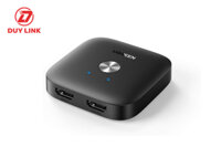 Bộ gộp chuyển mạch HDMI Switcher 2 vào 1 ra hỗ trợ 4K/60Hz Ugreen 80126 chính hãng