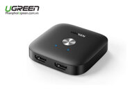 Bộ gộp chuyển mạch HDMI Switcher 2 vào 1 ra hỗ trợ 4K/60Hz Ugreen 80126 chính hãng