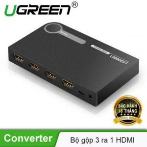 Bộ gộp HDMI 3 in 1 Ugreen 40234