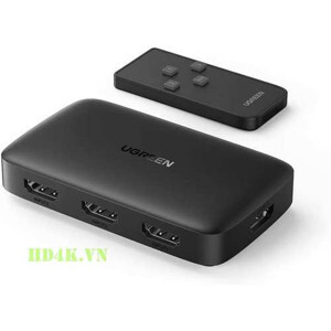 Bộ gộp HDMI 3 ra 1 hỗ trợ 4K  Ugreen 80125