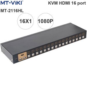 Bộ Gộp HDMI KVM 16 Cổng MT-VIKI MT- 2116HL