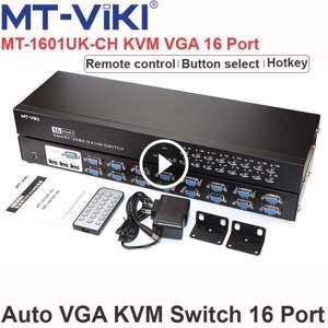 Bộ gộp KVM switch 16 port MT-VIKI MT-1601UK-CH