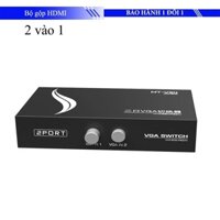 Bộ gộp VGA 2 vào 1 ra MK-VIKI (2 Port VGA Switch)