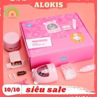 Bộ Gọt Bút Chì Tự Động Chạy Pin Gồm Gọt bút, Bút Tẩy Gôm, Hút bụi mini, Tẩy gôm- Quà Tặng Cho Năm Học Mới 2021