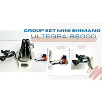 BỘ GROUP SET SHIMANO ULTEGRA R8000 3 MÓN TAY ĐỀ LẮC + CỦ ĐỀ + SANG DĨA - SHIMANO ULTEGRA R8000 2 X 11 TỐC ĐỘ NEW