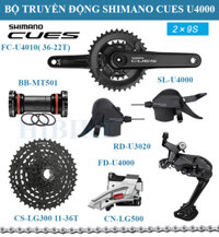Bộ Group SHIMANO CUES U4000 2X9S
