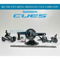 Bộ Group Shimano Cues U4000 2X9s Bộ Đề Xe Đạp