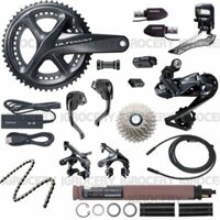 Bộ Groupset Shimano Ultegra R8060 Di2 11s thắng gôm