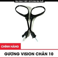 Bộ gương chiếu hậu xe máy Vision gương thời trang chính hiệu Daichi chân gương 10mm