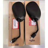 Bộ gương trái . phải wave. rsx. dream, future. blade chính hiệu honda. đầy đủ chân đai ốc chụp