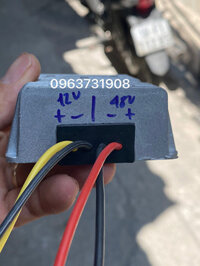 Bộ hạ áp dòng điện DC 48V xuống điện DC 12V 20A chống nước