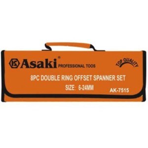 Bộ hai đầu vòng xi mờ 10 chi tiết Asaki AK-7515, 6 - 32mm