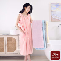 Bộ hai khăn khăn tắm  váy tắm có dây đeo nữ  áo choàng tắm nữ  mũ sấy tóc