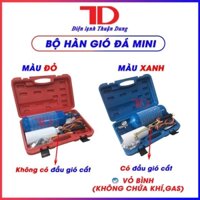 Bộ hàn hơi, hàn gió đá mini và Tấm chống cháy nỉ cacbon đã được oxy hóa (Bình không chứa khí) - Điện Lạnh Thuận Dung