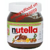 Bơ hạt dẻ Nutella Ý 350g
