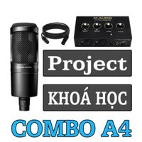 Bộ Hát Live - Thu Âm COMBO A4 - PHÒNG THU VIỆT
