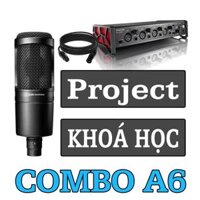 Bộ Hát Live - Thu Âm COMBO A6 - PHÒNG THU VIỆT