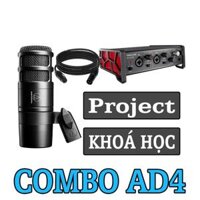 Bộ Hát Live - Thu Âm COMBO AD4 - PHÒNG THU VIỆT