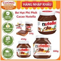 Bơ Hạt Phỉ Phết Cacao Nutella