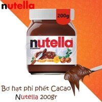Bơ hạt phỉ phết Cacao Nutella 200g( hủ nhựa)