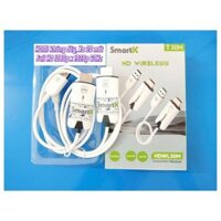 BỘ HDMI WIRELESS SMARTK TRUYỀN TÍN HIỆU TỪ ĐẦU KARAOKE  LÊN TIVI