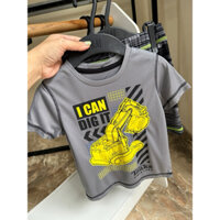 Bộ Hè Bé Trai Xe Múc Thun Lạnh Tonka