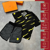 Bộ Hè Cho Nam Hydrogen Đầu Nâu Vàng Siêu Hot,Chất Liệu Thun Lạnh Mặc Thoả Mái,Thoáng Mát,Thấm Hút Mồ Hôi