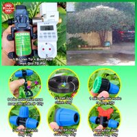 Bộ hẹn giờ máy bơm tưới cây phun mưa xoay 360 độ ATA FM-B1