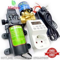 Bộ hẹn giờ máy bơm van điện từ phi 21 tưới tự động ATA TĐ-02P90 (nguồn, bơm90W,van điện từ, ổ cắm wifi)