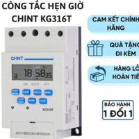 Bộ hẹn giờ thông minh, công tắc hẹn giờ KG316T Chint, timer hẹn giờ điện tử CHINT, rơ le thời gian kg316t Cao Cấp