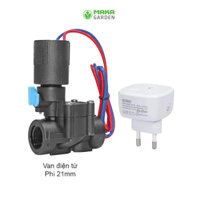Bộ hẹn giờ tưới cây tự động bằng wifi cho ống 21 27mm, hẹn giờ mở van nước tưới cây wifi chất lượng