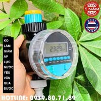 Bộ hẹn giờ tưới cây tự động dùng pin thái lan cao cấp Malee ML-6121 bảo hành 12 tháng nước yếu dùng vẫn lắp được dễ dàng