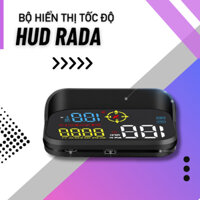 Bộ Hiển Thị Tốc Độ Kính Lái Ô Tô HUD Rada Cảnh Báo Tốc Độ, Cam Phạt Nguội, Thiết Bị Cắm Cổng OBD HUB, USB bảo hành 2 năm