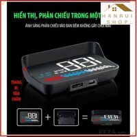 Bộ Hiển Thị Và Cảnh Báo Tốc Độ Lên Kính Lái Xe Hơi HUD M7 🚗🚗
