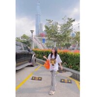 BỘ HỔ VẰN Mix QUẦN LOE KẺ  🐯🐯🐯