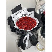 BÓ HOA 30 BÔNG KIM TUYẾN GIẤY CAO VIP