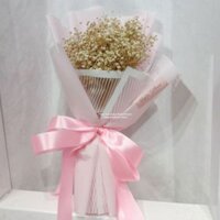 [BÓ HOA BABY KHÔ MINI] Bó hoa baby khô trắng nhập khẩu