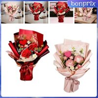 Bó hoa cẩm chướng móc dễ thương làm quà tặng ngày Lễ tình nhân