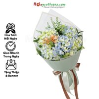 Bó hoa cẩm tú cầu "Cẩm tú cầu và em" 15296 Hoa Yêu Thương - Hoa tươi quà tặng chúc mừng, hoa sinh nhật