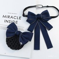 Bộ hoa cổ áo nữ chuyên nghiệp, bộ hoa đầu, trang phục làm việc ngân hàng, khách sạn, bưu điện, cà vạt nơ, đồng phục, cà vạt áo sơ mi, phụ kiện cổ áo nơ bướm