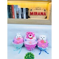 Bó Hoa Gấu Bông - Gấu Bông Hình Bông Hoa Quà Tặng Cao Cấp Mirana