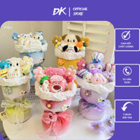 Bó hoa Gấu Bông làm Quà Tặng Gia Dụng ĐK