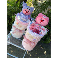 Bó hoa gấu bông- Quà tặng sinh nhật - lễ 20/10